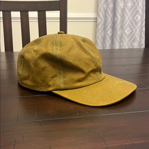 Filson Tin Cloth Cap Dark Tan Hat Insulated Hunting Made in USA new Mens XL - Picture 1 of 16
